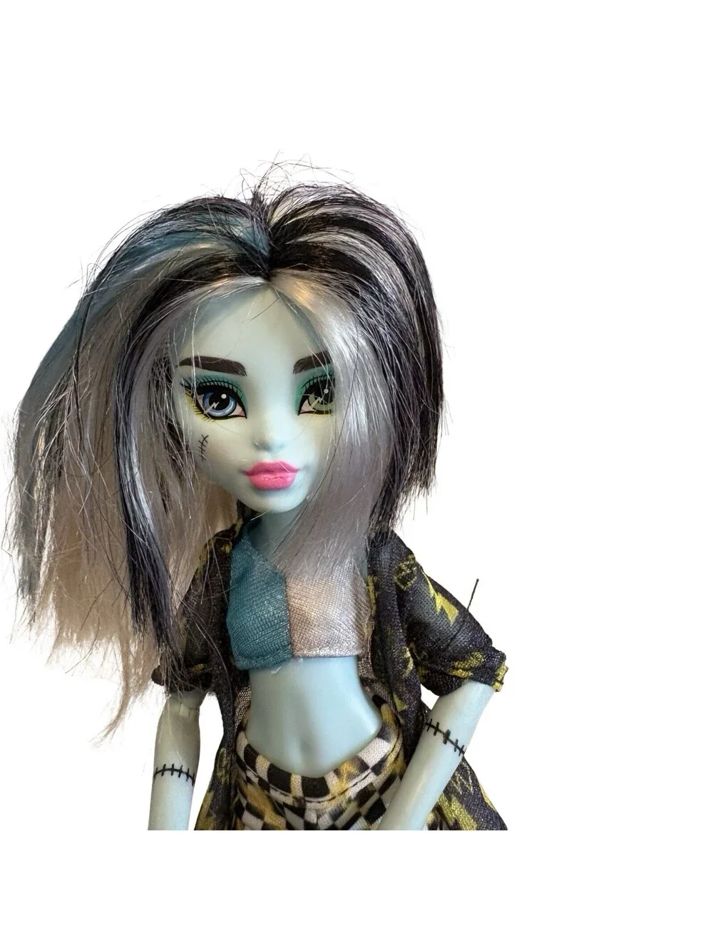 Monster High Scare-adise Island Frankie Stein Doll Cut Hair